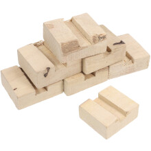 Holzkeile für Hacken- und Axtstiele, 5 x 4,5 x 1,9 cm (10 Stück)