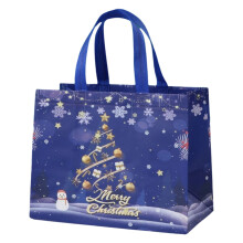 Borsa regalo di Natale – Borsa riutilizzabile in tessuto non tessuto con