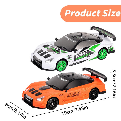 Remote Control Car 4WD High-Speed Drifting Toy with LED 1