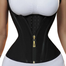 Faja de soporte abdominal con cierre de cremallera, 4 tallas