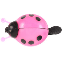 Fahrradklingel Marienkäfer Rosa 1er Set