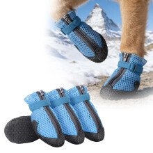 Dog Shoes Breathable Mesh Small Dogs 4 Pack