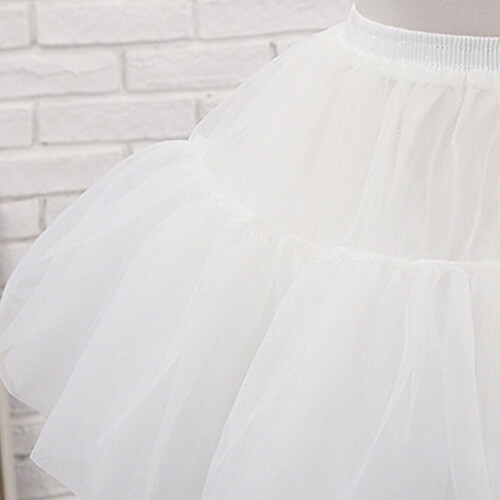 Dames crinoline onderrok van organza (1 stuk) 2