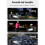 Cámara montada en la cabeza con visión nocturna de gran angular de 120 para 8