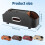 4-in-1 Car Backseat Organizer – Leather, Brown 2