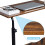 Karl Home Højdejusterbart Mobilt Sidebord Rustik Brun 6