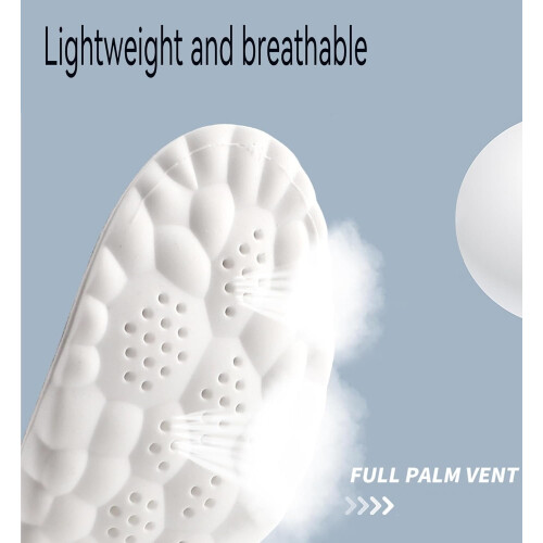 Εσωτερική σόλα παπουτσιών 4D Cloud Super Soft Comfort Memory Foam, ένθετα για άνδρες και γυναίκες 2