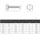 Left-Threaded Hex Head Screws 304 Stainless Steel M6 M8 M10 3