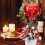Valentinsdags hjerteformet trætop – glitterrød, 23 cm 5
