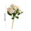 Buquê de rosas artificiais brancas 33cm (1 unidade) 3