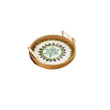 User Friendly Woven Basket No Paint No Wax Natural-Bohemia 28X3