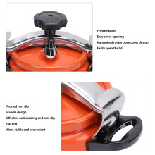 Orange 3L Aluminium Pressure Cooker Canner