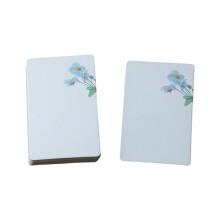 Kukkakuvioiset muistikortit 5,7 x 9 cm – 20 kpl paksuja