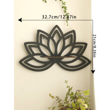 Estante flotante de pared Lotus para velas y decoración