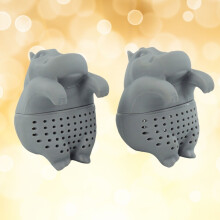 Infuseur à thé Hippo en silicone pour thé en vrac (2 pièces)