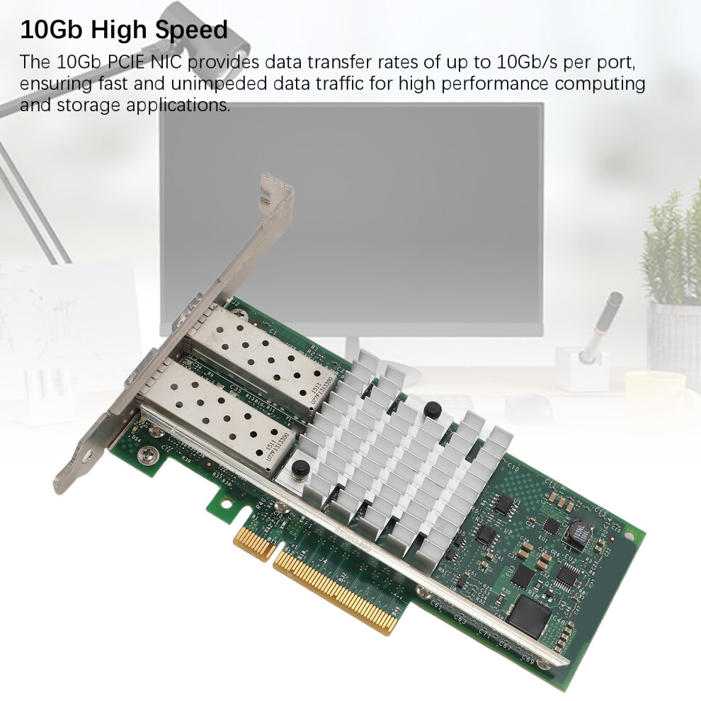 10Gb Dual Sfp+ Pcie Network Interface Card 7340572692801