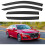 Ζελατίνες παραθύρων Honda Accord2018-2023Προστατευτικά βροχής εκτός καναλιού 1