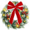 16.5" Lighted Christmas Wreath with Berries and Pinecones 1