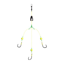 Rig Gruaige Iascaireachta Carp Trí-Hook Frith-Bhun
