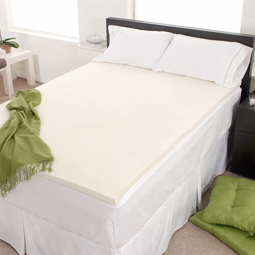 Coprimaterasso per culla in memory foam FoamRush, spessore 2,5 cm, 24 pezzi