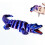 3D-geprinte krokodillenfiguur met flexibele gewrichten (1 stuk) 1