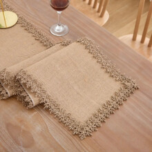 Jute Table Runner Natural Vintage Hessian Home Decor