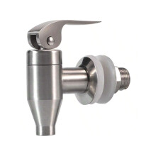 Stainless Steel Push Spigot for Beverage Dispenser