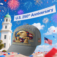 Amerikanska flottans 250-årsjubileumsbasebollkeps justerbar