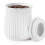 88 oz Airtight Ceramic Food Storage Jar – White 1