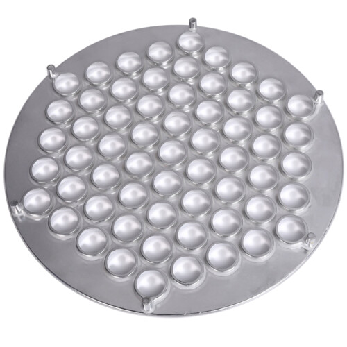 Aluminium dumplingmaker met 61 holtes (pelmeni-vorm)