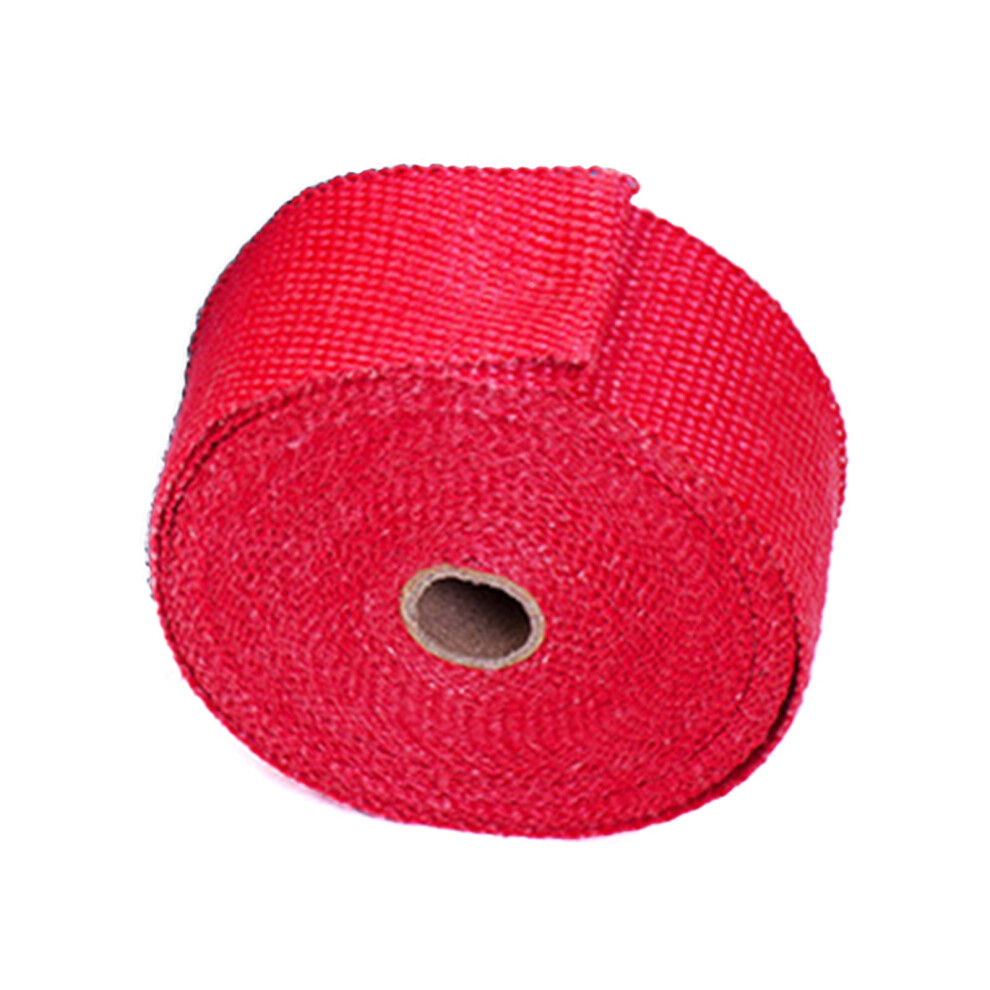 Car Motorcycle Exhaust Wrap Pipe Header Heat Insulation Roll Tape Turbos Heat Exhaust Thermal Wrap Tape 9422877878956
