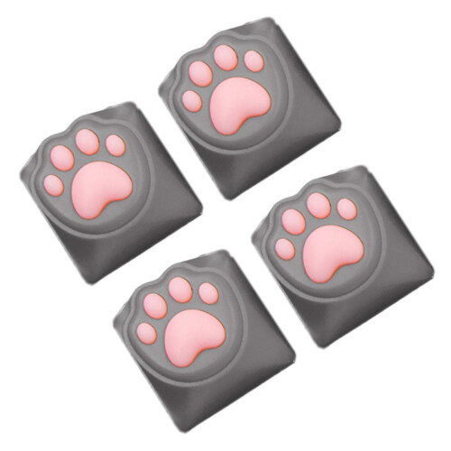 Cat Paw Keycaps ABS + Silicone 18mm