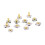 4x4mm taktil trykknappbryter SMD50 stk 1