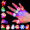 Weihnachts-LED-Fingerlichterringe – 50er-Pack 1