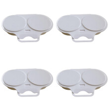 Microwave Egg Poacher Tray 6 x 4.5 inch 4 pcs