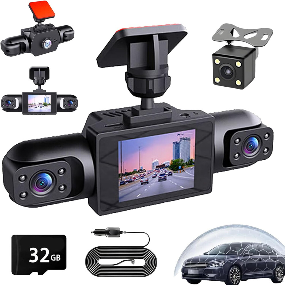 Wireless Dashcam System 1080P 4-Channel 32Gb 900223204233