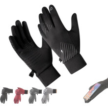 Never Freeze Your Fingers Again, Thermal Waterproof Touchscreen Winter Gloves, Warm Gloves for Cycling, Ru