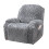Elastic Recliner Chair Cover – Light Grey, 1 Pc 1