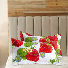 2 Pack Polyester Pillowcases 48x78cm Envelope Closure