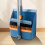 3-in-1 Rotatable Foldable Broom & Dustpan Set 1
