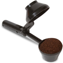 EZ-Scoop kahvikauha suppilolla, 2 rkl, musta