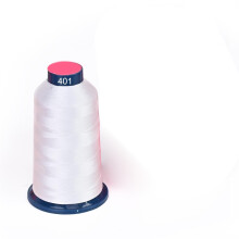 Richword Polyester Broderitråd 5000 Yard Vit