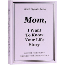 Mom's Life Story Journal Hardcover Guided Memory Book