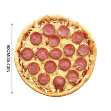 Deka na pizzu z mikrovlákna, fleece, 35,4 x 35,4 palce