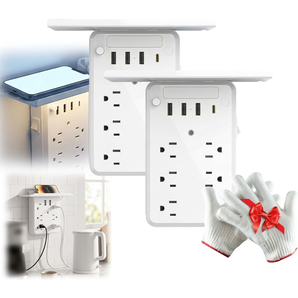 6-Outlet Surge Protector With Usb-A/C Ports 900223137074