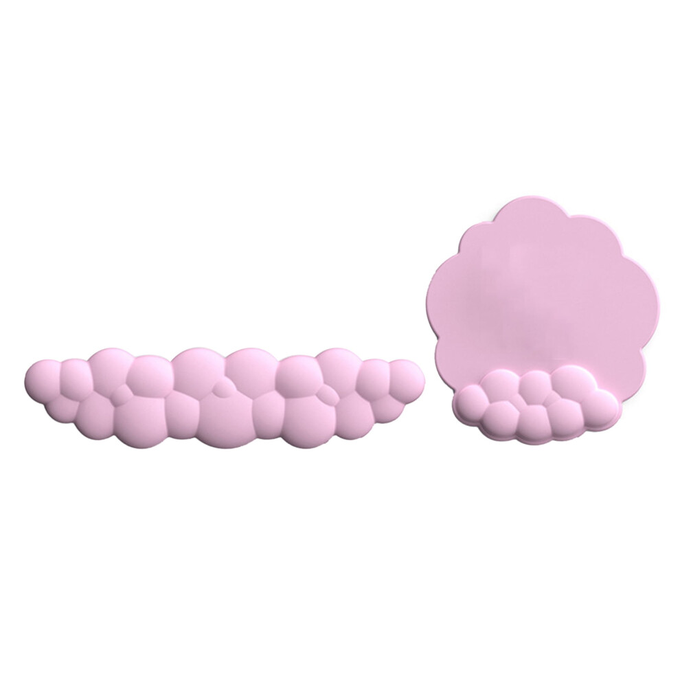 Cloud-Shaped Wrist Rest And Mouse Pad Set 9058772213730