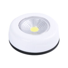 LED dotykové nočné svetlo - plastové, na batérie, 6,8 cm