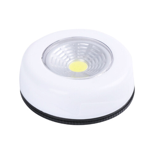 LED Touch Natlampe - Plastik, Batteridrevet, 6,8 cm