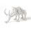 Fehér mamut csontváz figura 22,5 cm 1