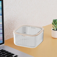 Organizador de mesa com tampa e compartimentos (1 peça)